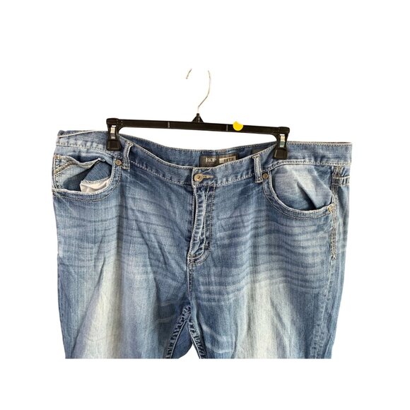 BKE Seth Mens Size 46 R Straight Leg Jeans Blue Denim ABC17000 - Picture 2 of 4